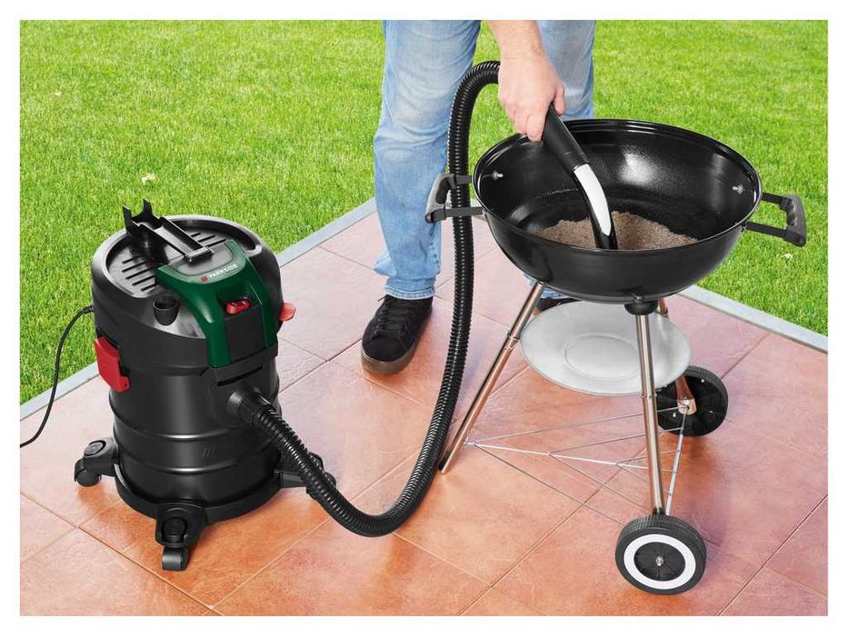 НОВИ! Прахосмукачка Parkside 20l за пепел едри отпадъци камини