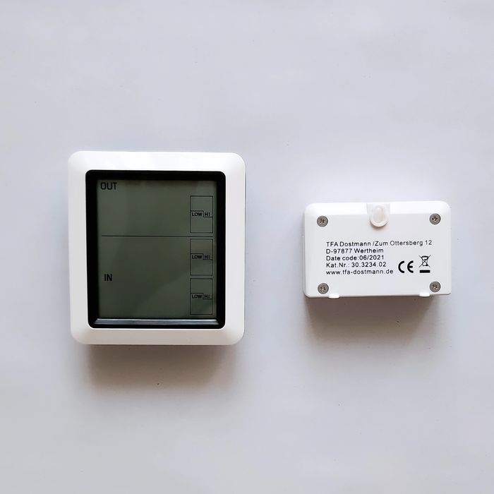 Stație meteo interior si exterior cu senzor termohigrometru TFA