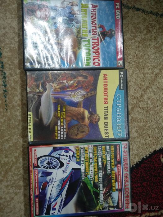 Игры и обучающие программы для DVD