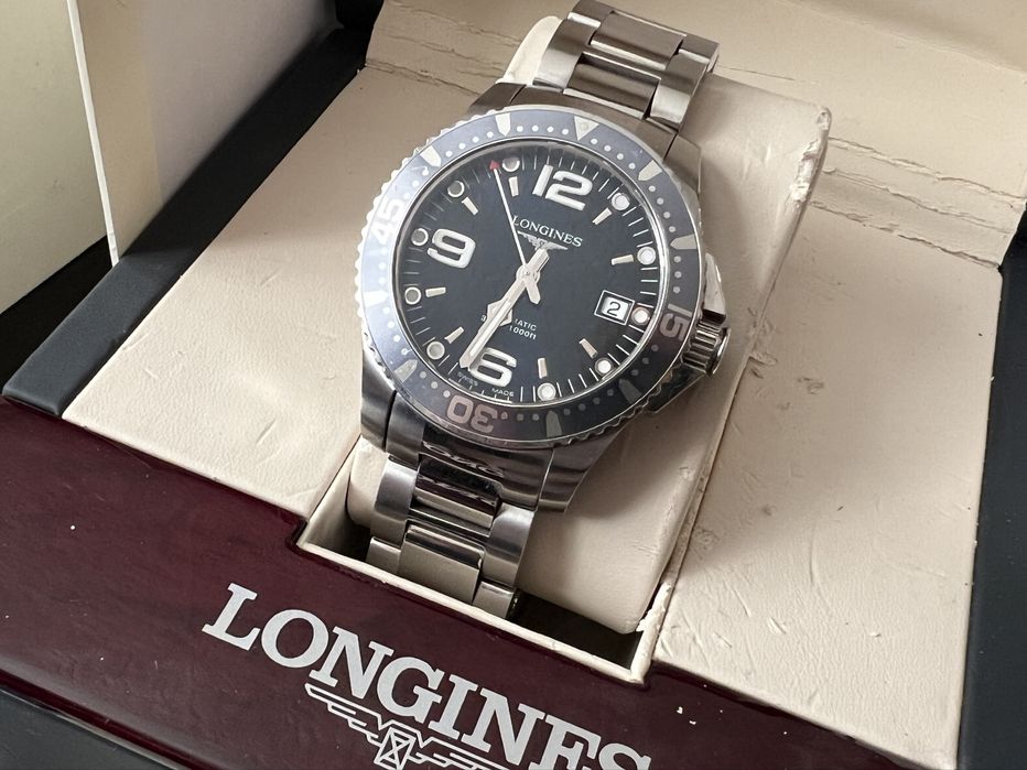 Longines Hydroconquest 39mm 300m Automatic L3.741.4.96.6