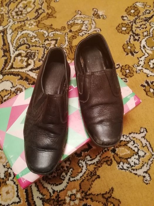 Туфли кожаные, на мальчика