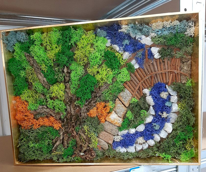 Картини от скандинавски мъх