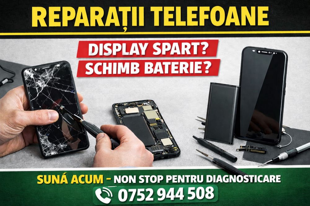 Telefon spart? Nu mai arunca bani pe service-uri!!