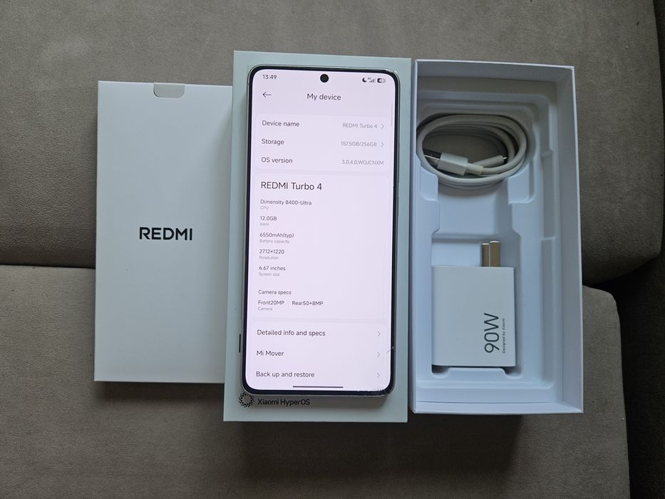 Redmi Turbo 4 256 GB CN