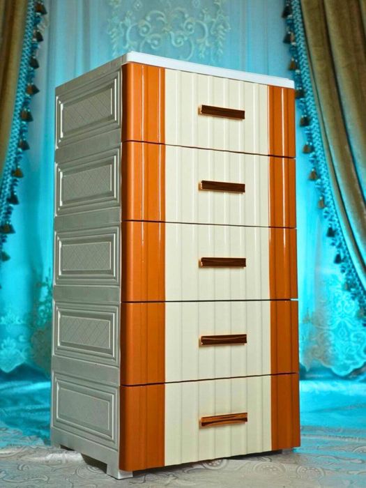 Пластиковый комод прочный