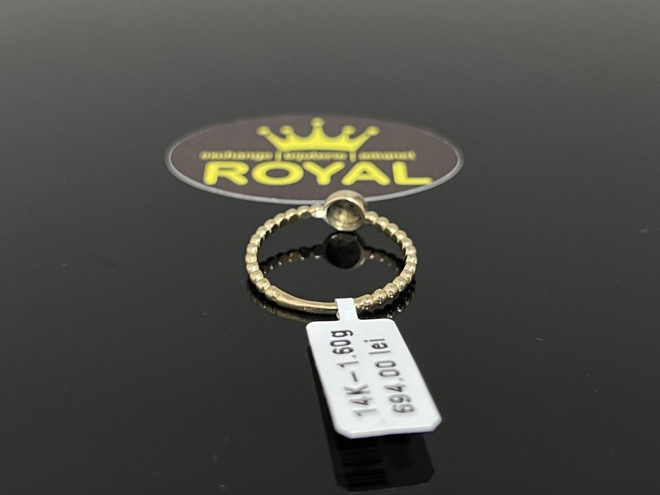 Bijuteria Royal CB : Inel dama aur 14K 1,60 grame