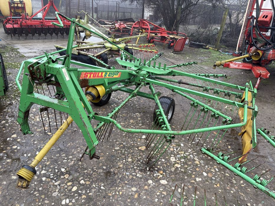 Grebla de adunat fan tip Păianjen