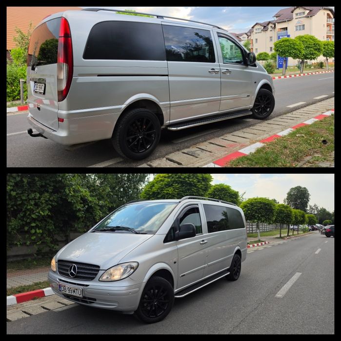 Mercedes Vito Lung Mixt Dubla Cabina 5-6 locuri