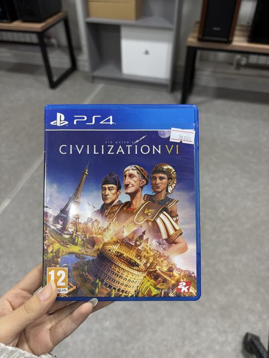 Диск CIVILIZATION 6 на PS 4 в хорошем состоянии