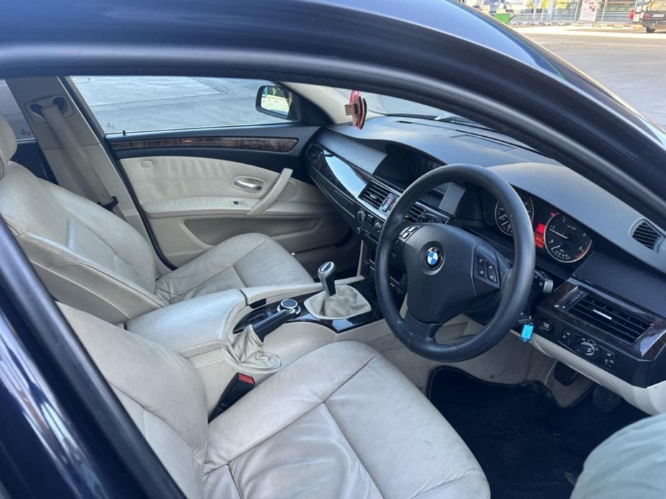 Бмв е60 2.0 д 177 коня на части фейс