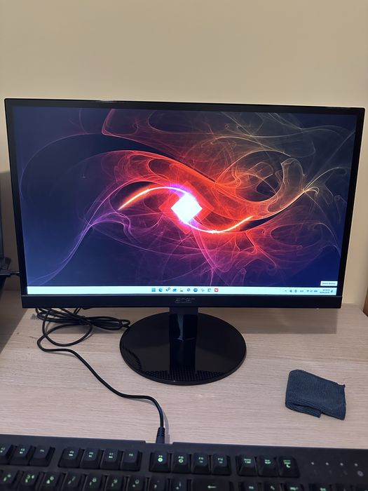 Монитор 22” Acer SA220QAbi FHD супер тънък като нов