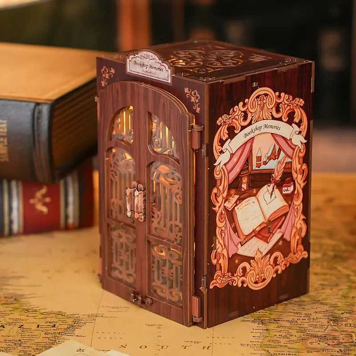 Сглобяем Модел за Библиотека, Разделител на Книги, BOOK NOOK, 3Д Пъзел