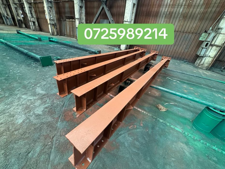 Carport cu proiect din profile IPE300 si grinzi IPE220