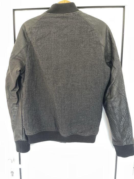 Pierre Balmain leather and cotton M