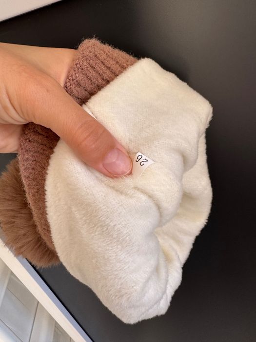 Бас киім, шапочка для мальчиков с шарфом