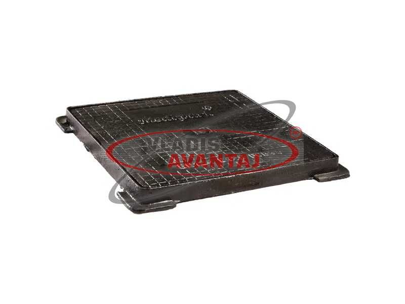 Capace canal din fonta - patrate - rotunde