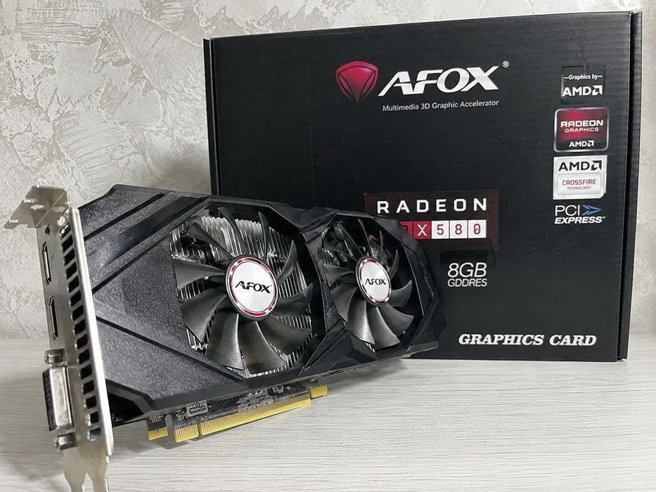 Видеокарта RX 580 8GB