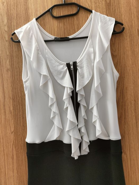 Дамски гащеризон с жабо