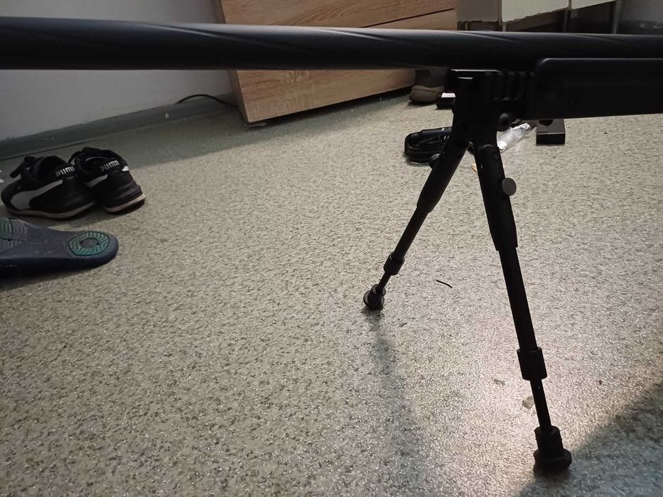 Replica Sniper Airsoft + luneta 3x9x42 + bipod - nou, garantie 2 ani