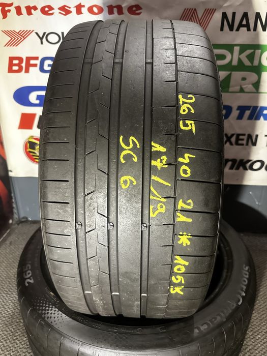 265/40 ZR21 105Y XL - Continental Sport Contact 6 Oferta