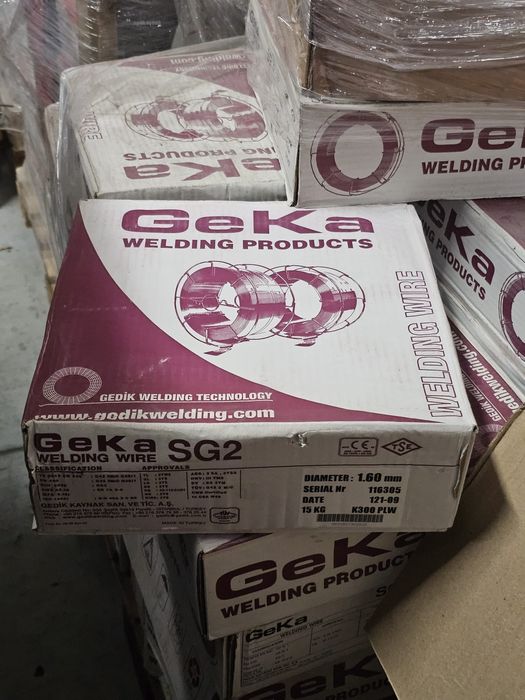 Заваръчна тел GEKA - SG 2 - 15 КГ !