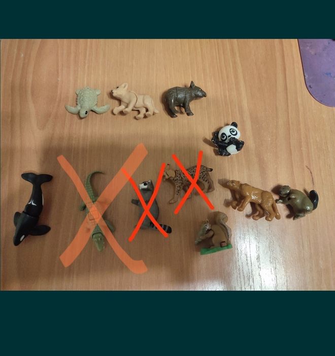 Продам киндеры kinder natoons натунс животные