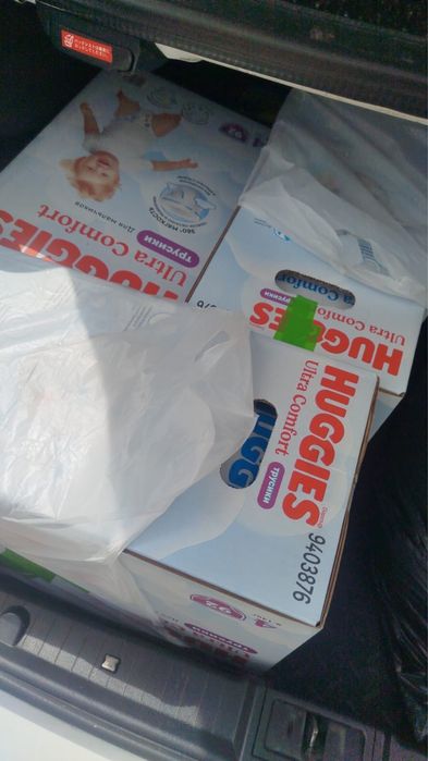 Huggies Ultra Comfort для мальчиков (9-14 кг) 92 шт