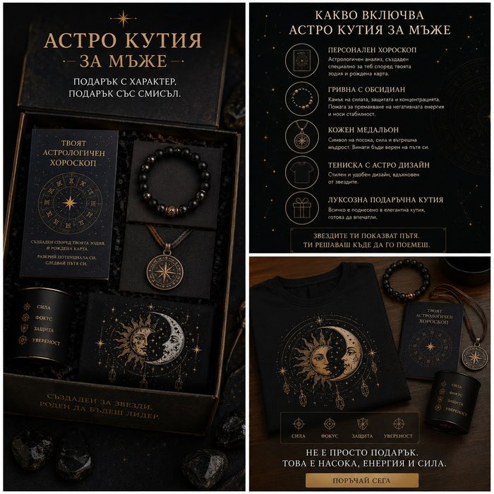 Астро кутия мъжка