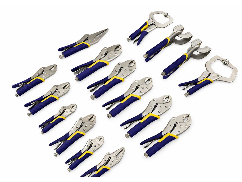 Комплект самозаключващи се клещи за тенекеджийство 16 броя gebo tools