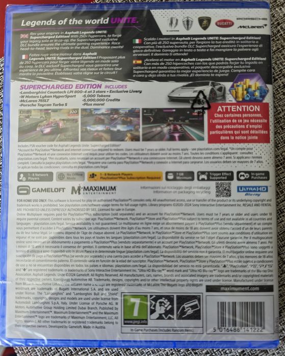 Asphalt Legends за  PS5