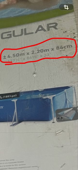 Каркасный бассейн INTEX