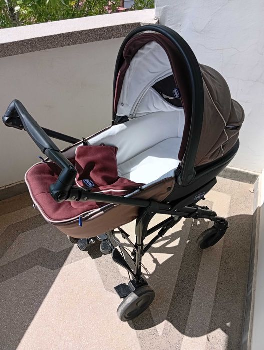 Количка за бебе Chicco Trio Living Smart Autofix, Brownie