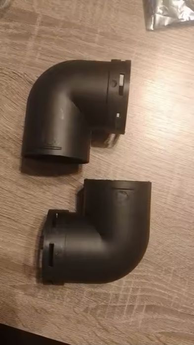 Racord cot 90 grade sirocou, incalzitor, webasto diametru 75mm