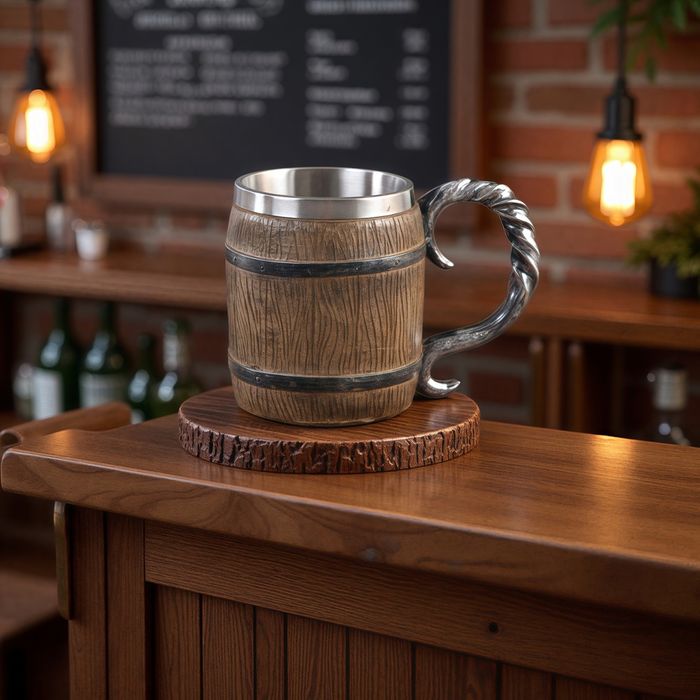 Нова Чаша с Кон/Дракон/Пират-Халба с Дръжка 460мл