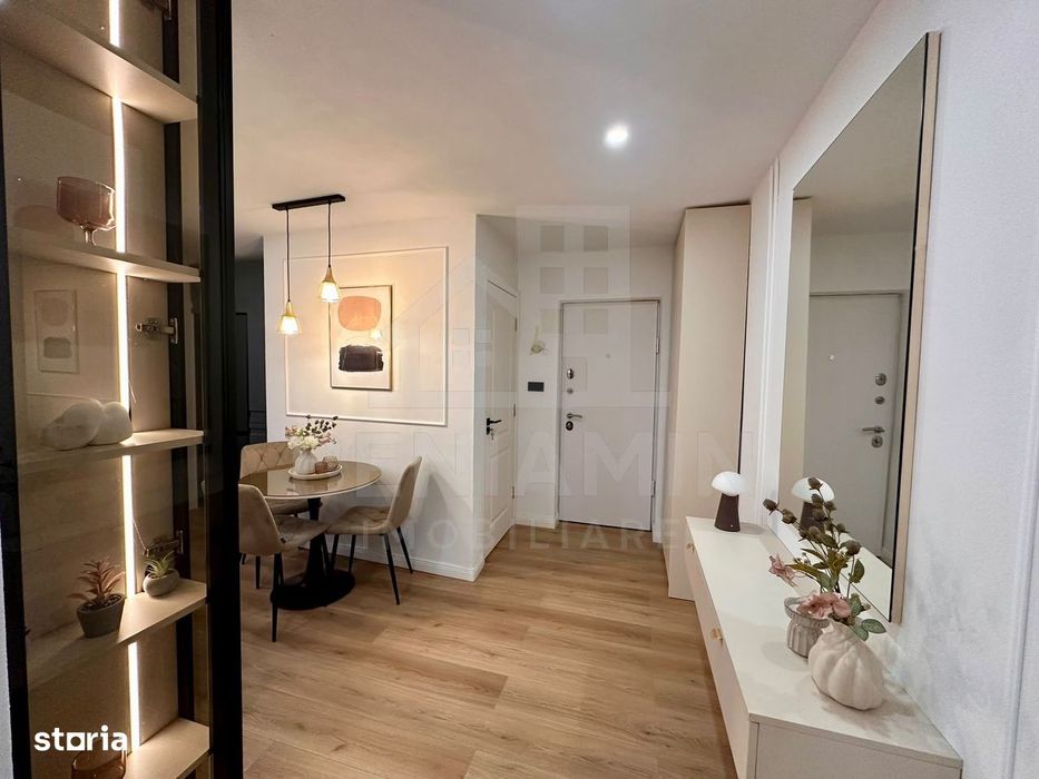 Apartament premium de vanzare 52mp Mobilat si Utilat Cartier Rovine