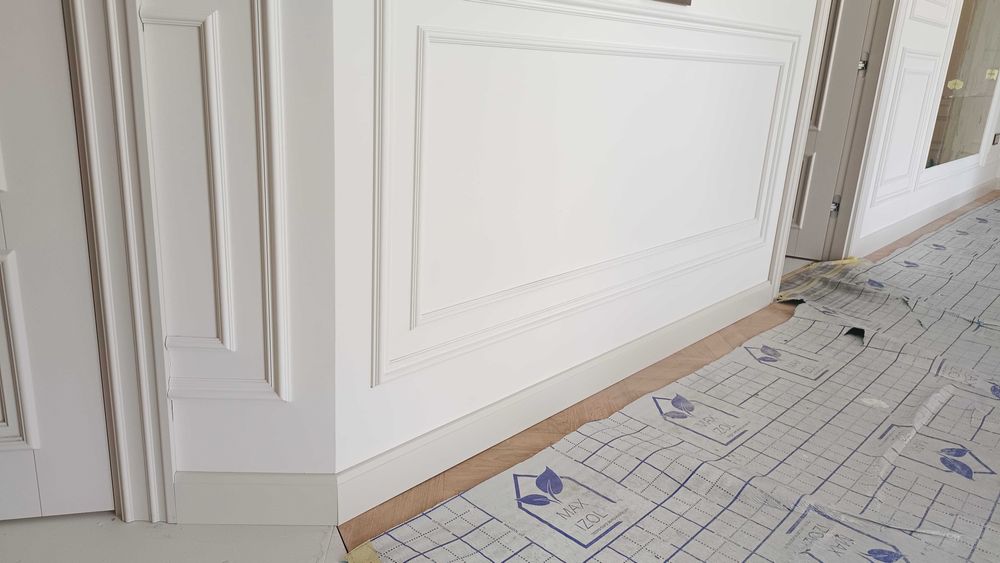 Плинтус орнатамиз (установка)