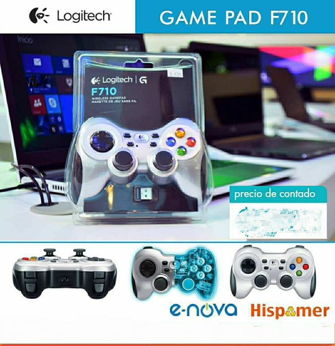 Logitech F710 Беспроводной Джойстик для Компьютера СКИДКА