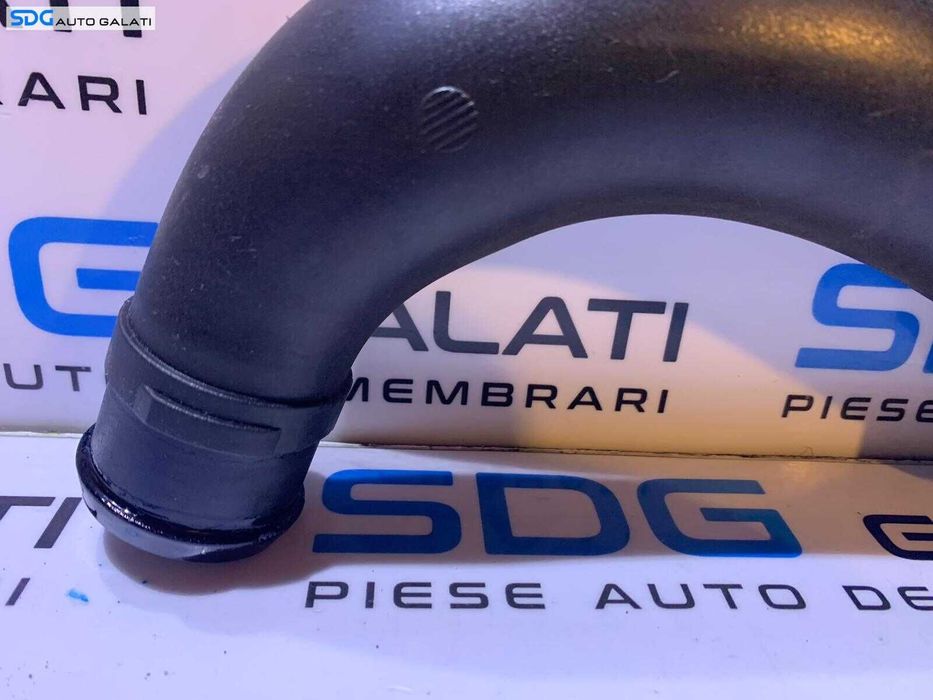 Tub Conducta Presiune Aer Radiator Intercooler Turbo Turbina Turbosuflanta Skoda Fabia 2 1.4 TDI BNM BNV 2007 - 2010 Cod 6Q0145762N 6Q0145770G