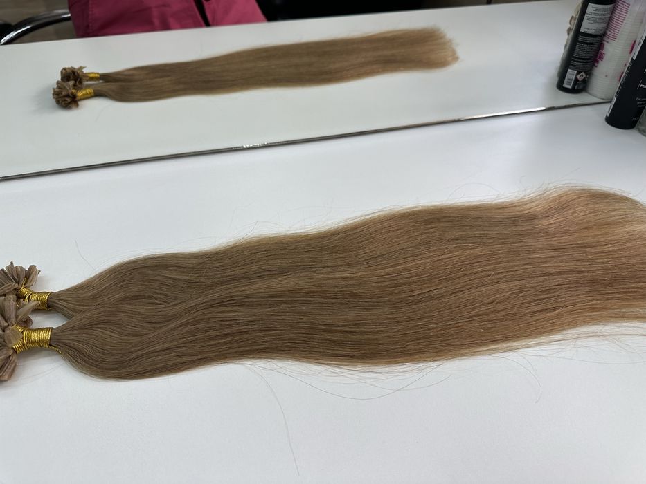 Кератинови кичури много плътни до краищата 1гр./1бр. 55 см.