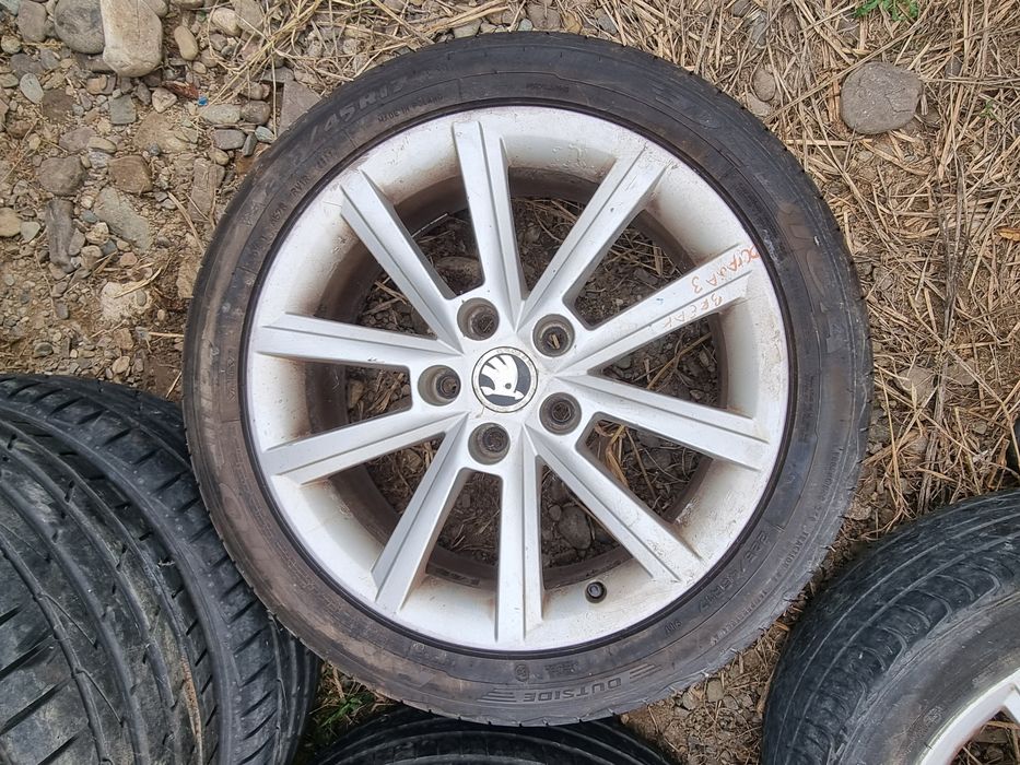 jante 17 - 5 prezoane skoda octavia 3 2015