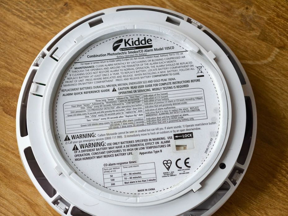 3бр. домашни аларми за пушек и въглероден диоксид