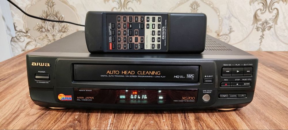 Aiwa каробкада видеомагнитафон