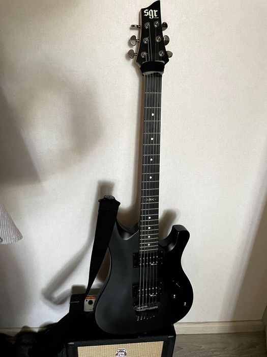 Электрогитара с комбиком