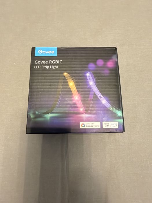 Banda LED Smart Govee RGBIC Wi-Fi 5m (H618A) - Sigilata, Alexa / Google