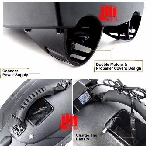 Нова лодка за захранка тип Flytec +гаранция + до 20 800mAh батерия