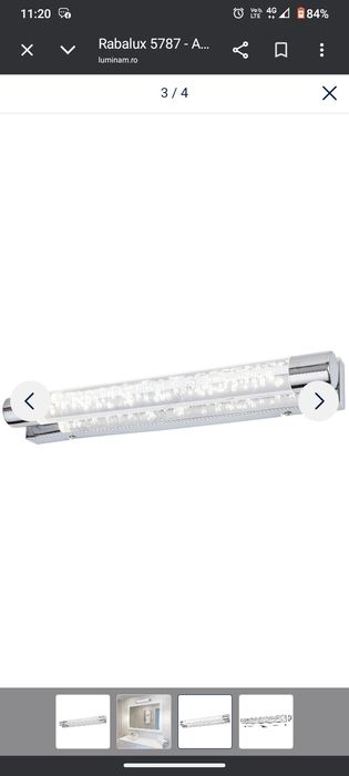 Lampa  baie de perete