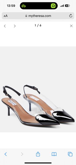 Alaia туфли на каблуках