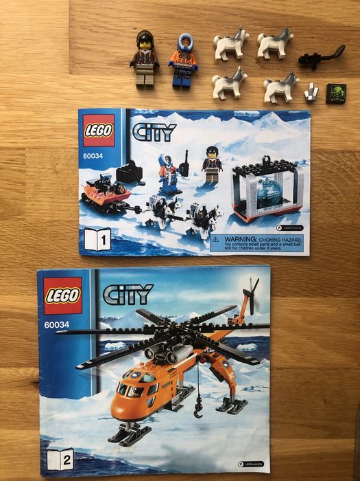 Lego City 60034 Elicopter arctic