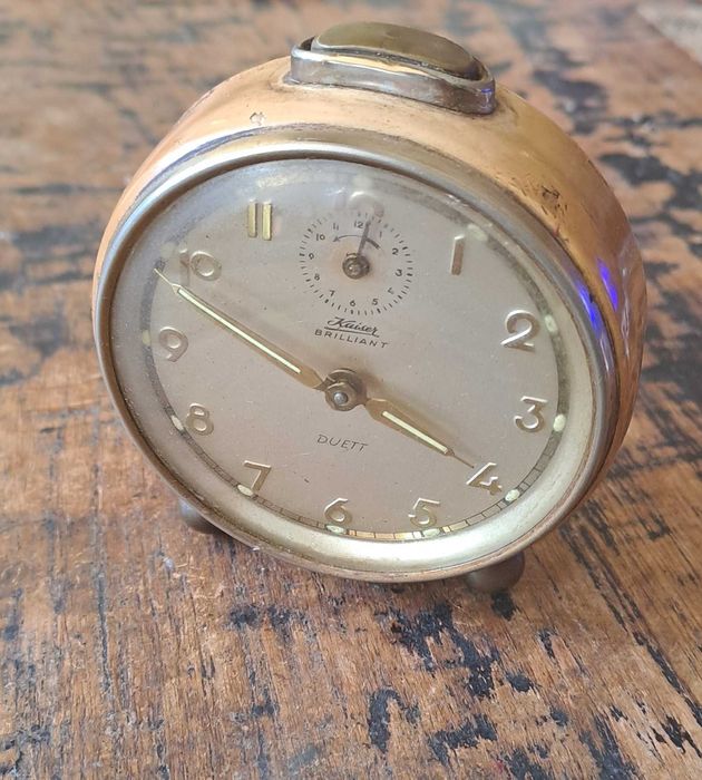 часовник стар немски Kaiser Brilliant Duett , антика уникат