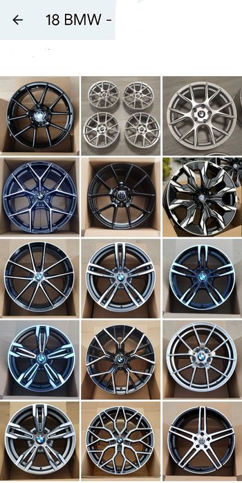 Jante 5x120 R18 BMW X1 X2 X3 X4 X5 Z8 sau seria 1, 2, 3, 4, 5, 6, 7